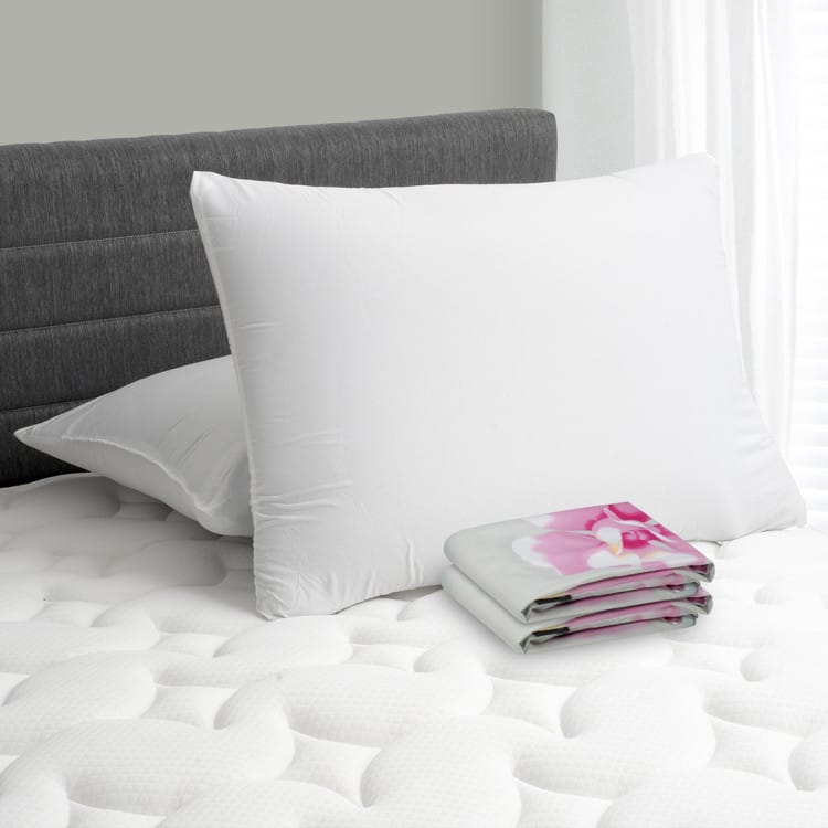 Combo 2 Almohadas Viscoflex + Fundas