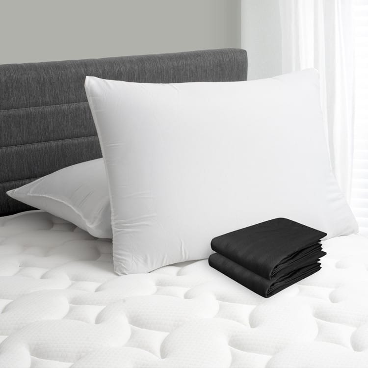Combo 2 Almohadas Viscoflex + Fundas