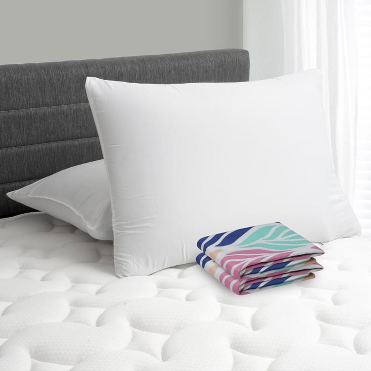 Combo 2 Almohadas Viscoflex + Fundas