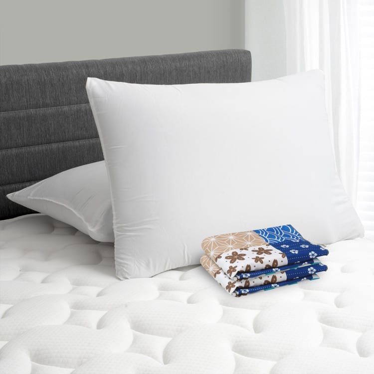 Combo 2 Almohadas Viscoflex + Fundas