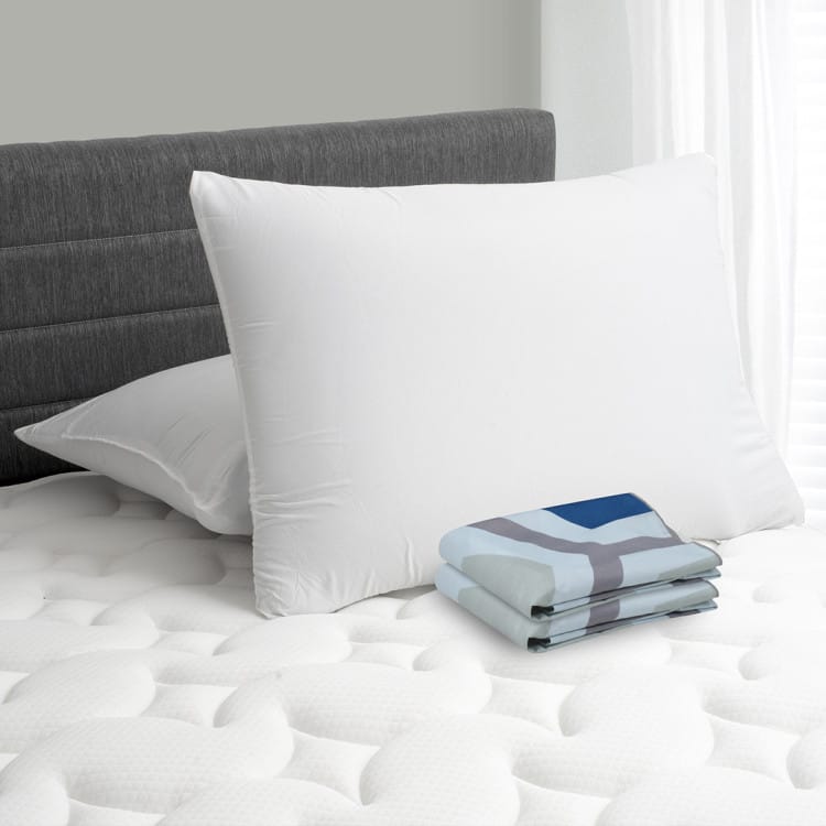 Combo 2 Almohadas Viscoflex + Fundas