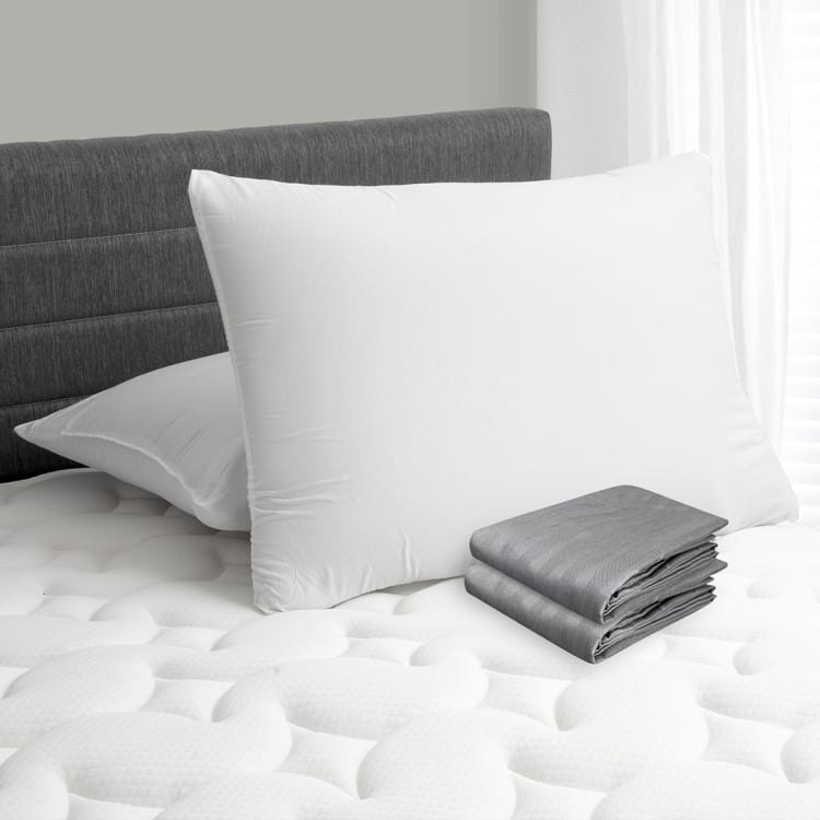 Combo 2 Almohadas Viscoflex + Fundas