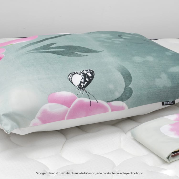 Combo Protector Impermeable de Colchón + 2 Fundas de Almohada
