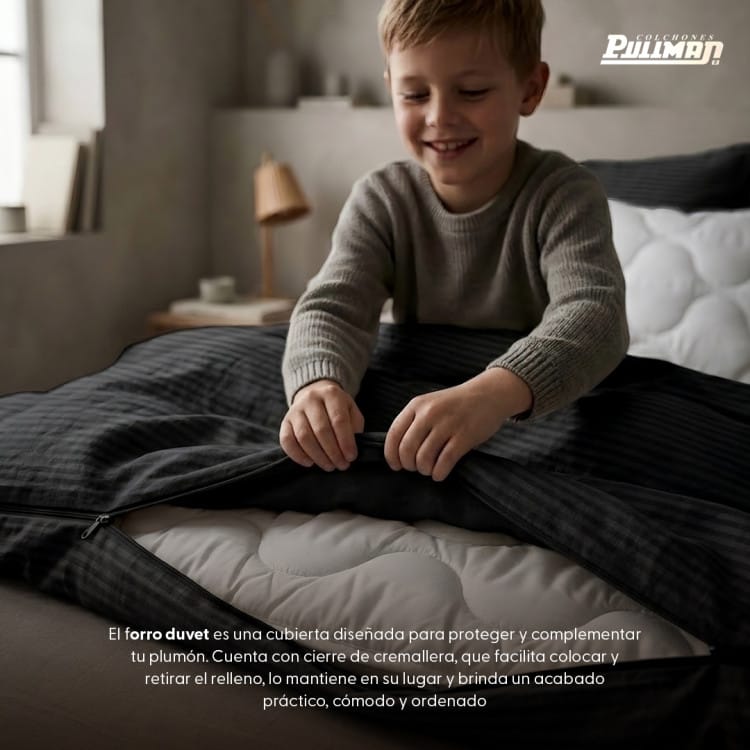 Juego Forro Duvet Sábana Hotelero