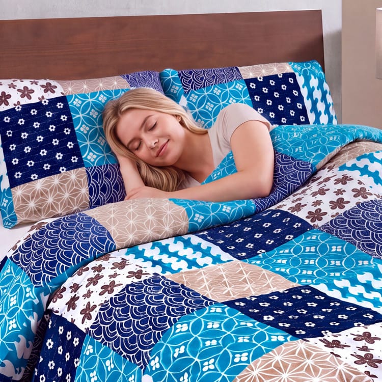 Juego Forro Duvet Sábana Disperso