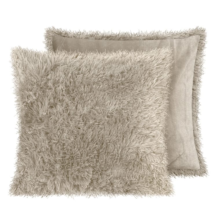 Combo Cobija Fluffy + 2 Cojines Fluffy 55x55 + Cojín Fluffy 30x60