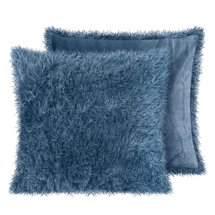 Combo Cobija Fluffy + 2 Cojines Fluffy 55x55 + Cojín Fluffy 30x60
