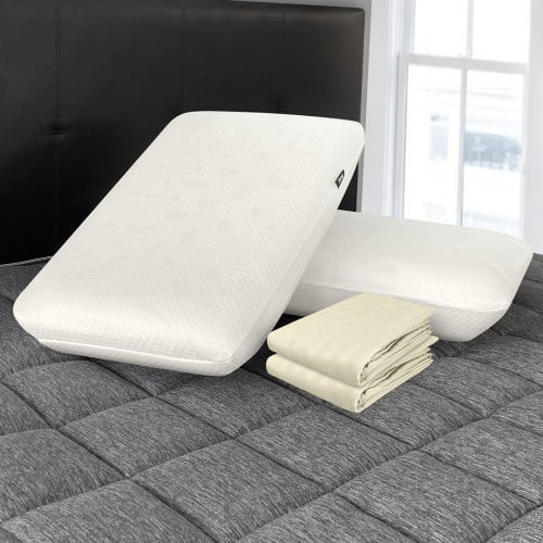 Combo 2 Almohadas Multifuncional + Fundas
