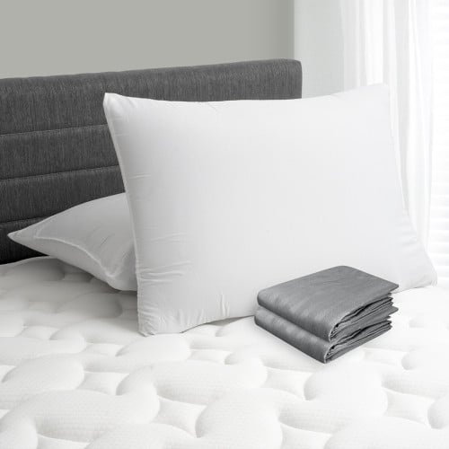 Combo 2 Almohadas Viscoflex + Fundas