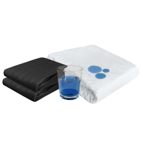 Combo Protector Impermeable de Colchón + 2 Fundas de Almohada