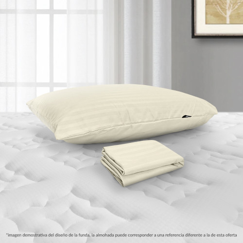 Combo 2 Almohadas Polycotton + Fundas
